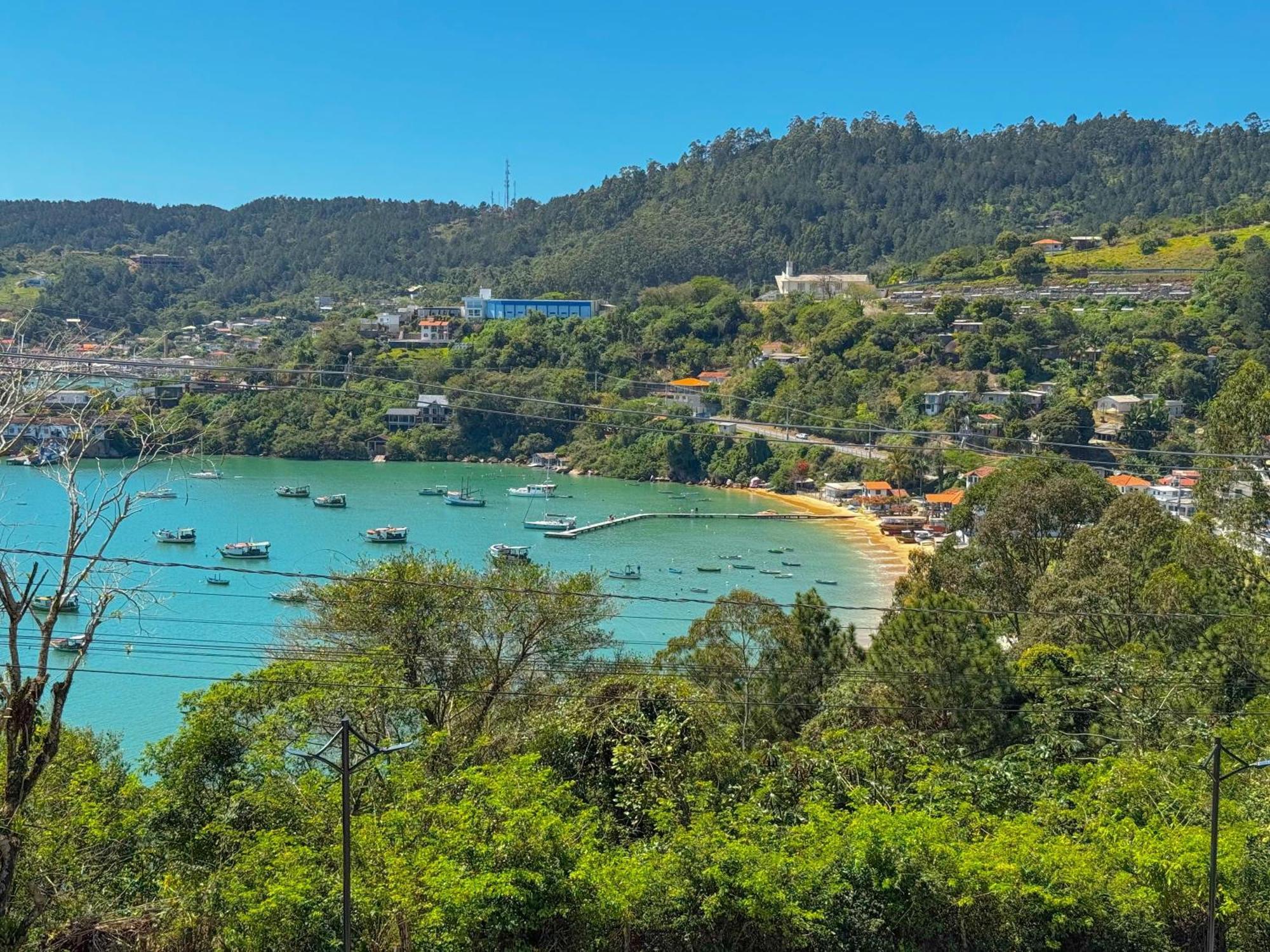 Casa Com Vista Para O Mar Em Governador Celso Ramos Eksteriør billede